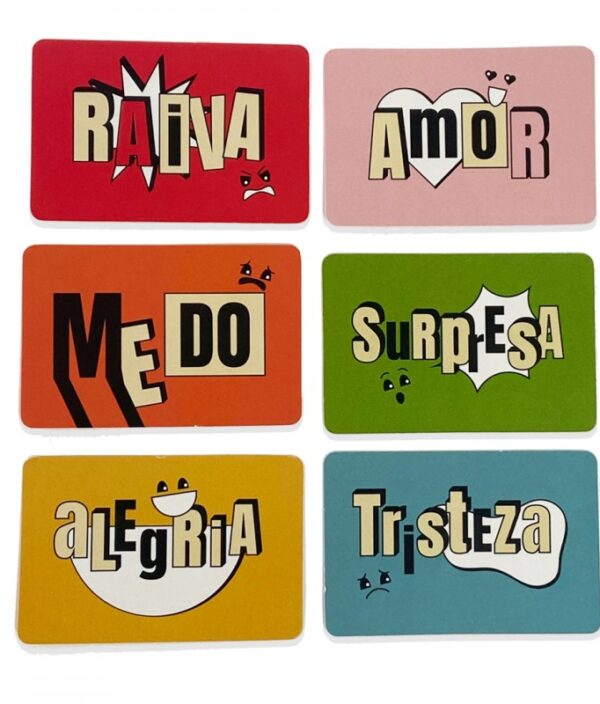 Revelando Emoções, jogo de memórias