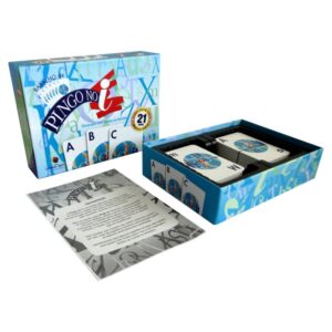 Pingo No I - Jogo de cartas para formar palavras e estimular o raciocínio