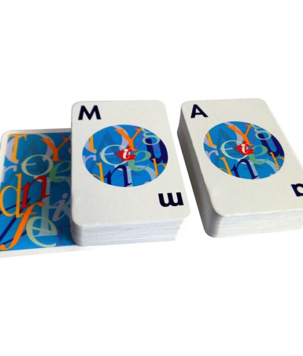 Pingo No I - Jogo de cartas para formar palavras e estimular o raciocínio